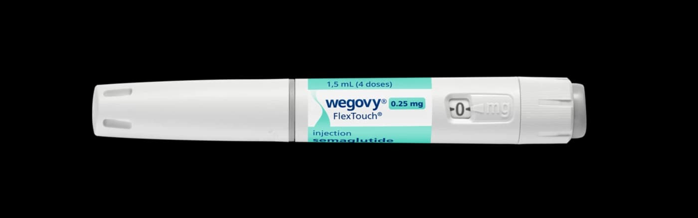 Stylo Wegovy FlexTouch de Novo Nordisk