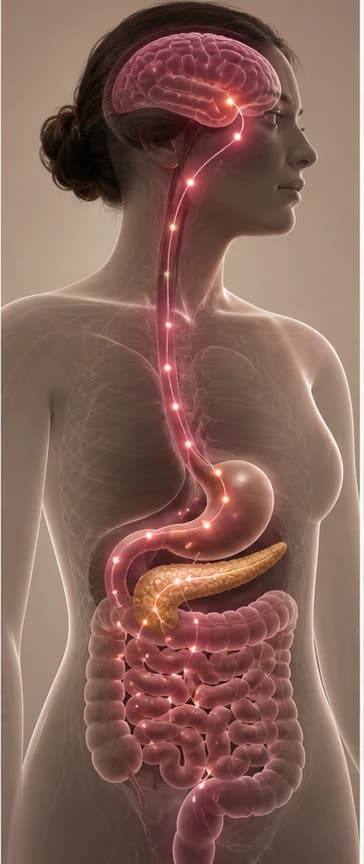 Le signal GLP-1 circule entre plusieurs organes