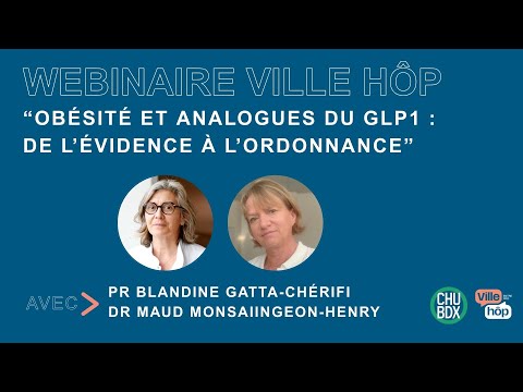 Webinaire médical du CHU de Bordeaux sur la prescription des GLP-1